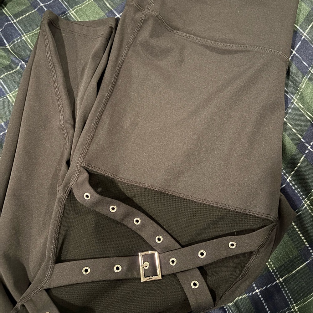 HALARA Black Full-Length Pants